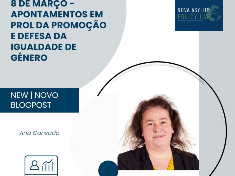 8 de março – apontamentos em prol da promoção e defesa da igualdade de&nbsp;género