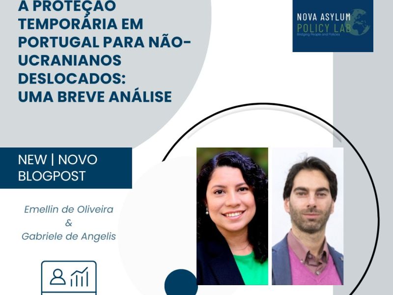 A proteção temporária em Portugal para não-Ucranianos deslocados: uma breve&nbsp;análise