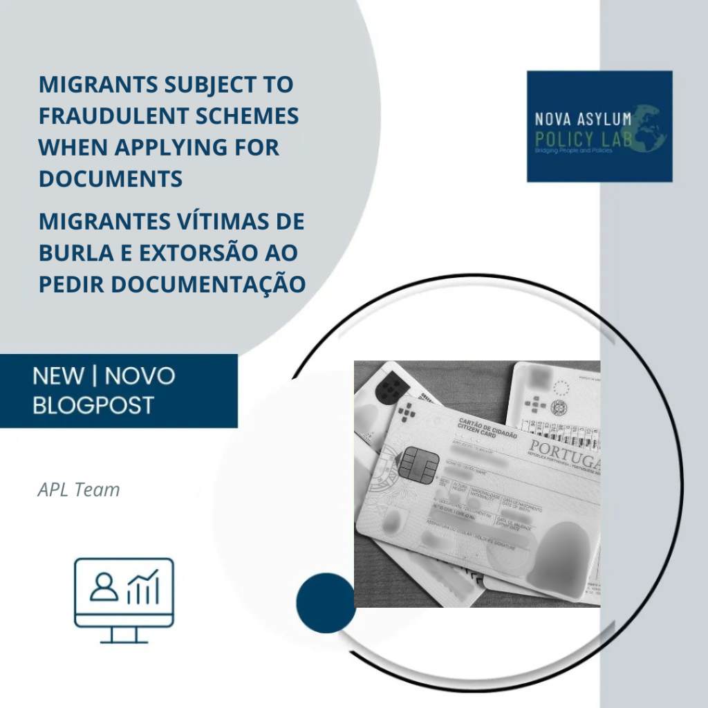 Migrants subject to fraudulent schemes when applying for documents | Migrantes vítimas de burla e extorsão ao pedir documentação