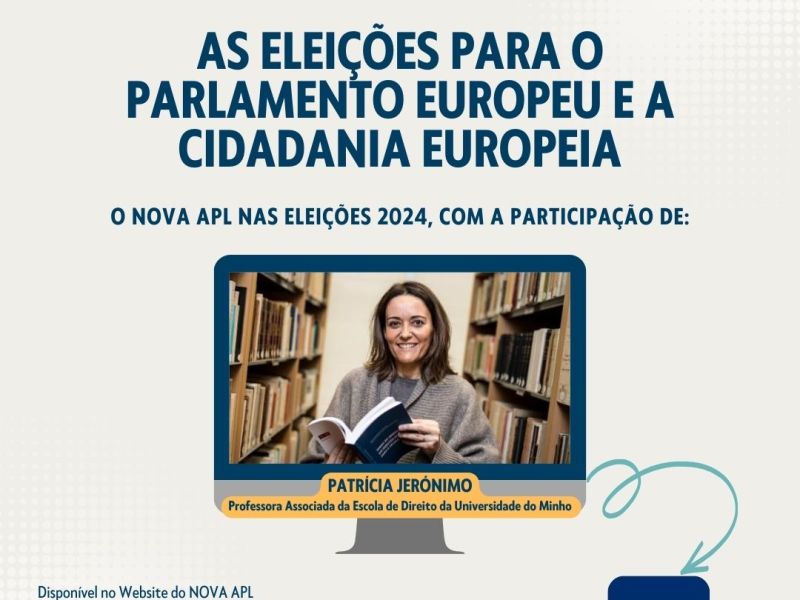 As eleições para o Parlamento Europeu e a Cidadania Europeia | The European Parliament elections and European&nbsp;citizenship