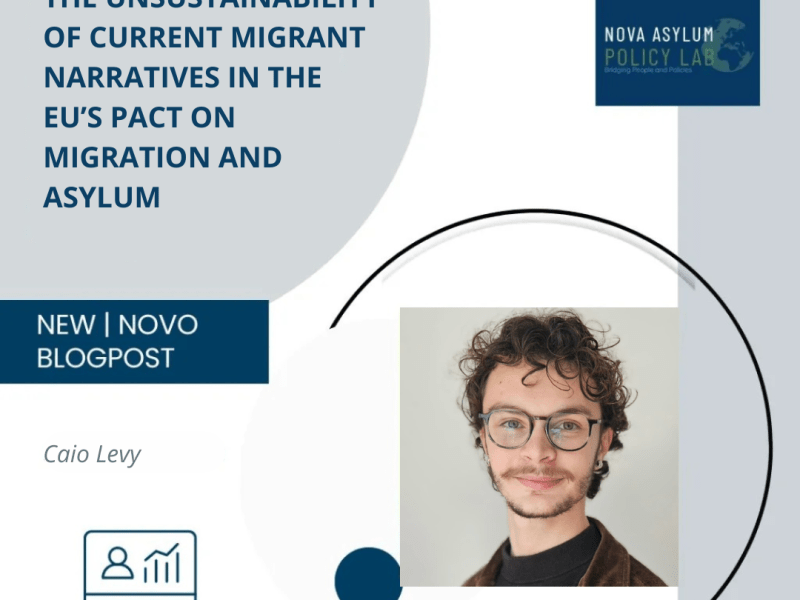 The unsustainability of current migrant narratives in the EU’s Pact on Migration and&nbsp;Asylum